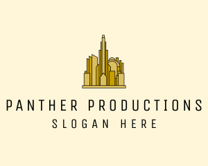 Gold City Property  logo design