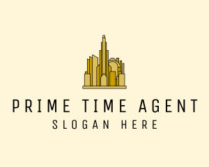 Gold City Property  logo design