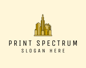 Gold City Property  logo design