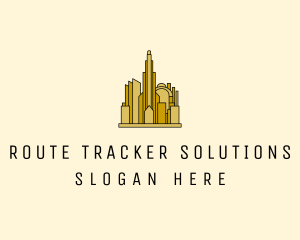 Gold City Property  logo design