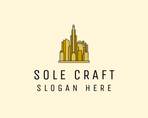 Gold City Property  logo design