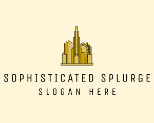 Gold City Property  logo design