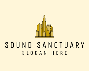 Gold City Property  logo design