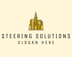 Gold City Property  logo design