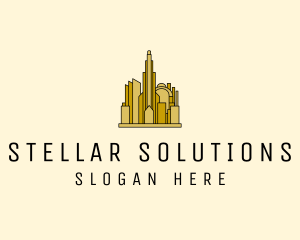 Gold City Property  logo design