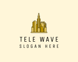 Gold City Property  logo design