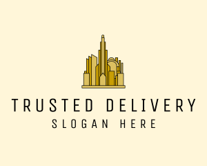 Gold City Property  logo design