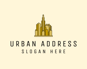 Gold City Property  logo design