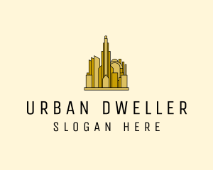 Gold City Property  logo design