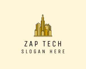 Gold City Property  logo design