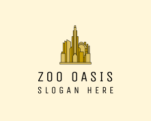 Gold City Property  logo design