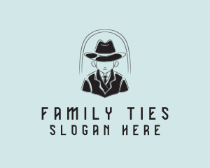 Investigator Sleuth Gangster logo design