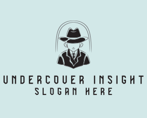 Investigator Sleuth Gangster logo design