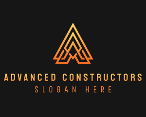 Finance Pyramid Firm logo design