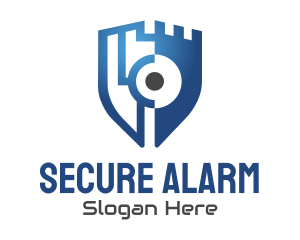 Digital Technology Security logo design