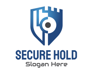 Digital Technology Security logo design