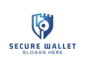 Digital Technology Security logo design