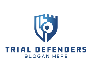 Digital Technology Security logo design