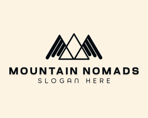 Mountain Peak Wings logo design