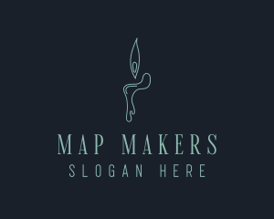 Candle Maker Candlelight logo design