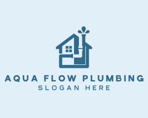 Pipe Plumber Plumbing logo design