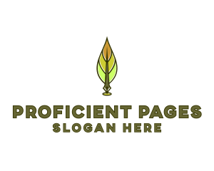 Feather Writing Pen logo