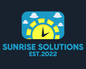 Sunrise Sky Timekeeper  logo