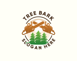 Forest Logging Chainsaw logo