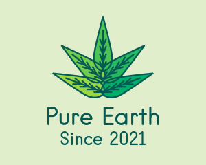 Organic Natural Leaves  logo