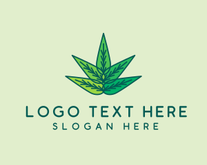 Organic Natural Leaves  logo