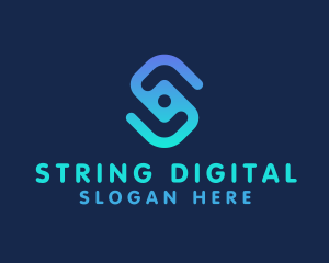 Digital Agency Letter S logo design