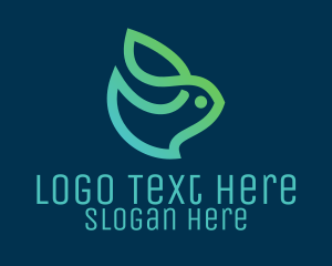 Eco Friendly Rabbit  logo