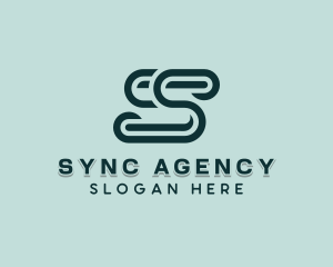 Business Agency Letter S logo design