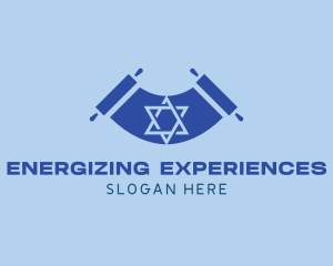 Torah Jewish Scroll  logo