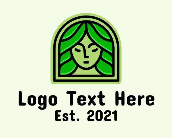 Relaxed logo example 2