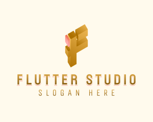 Professional Studio Letter F logo design