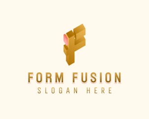 Professional Studio Letter F logo design