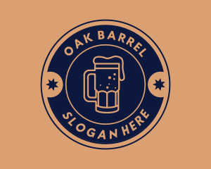 Distillery Beer Badge logo