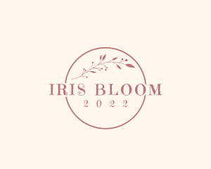 Aesthetic Floral Wordmark  logo design