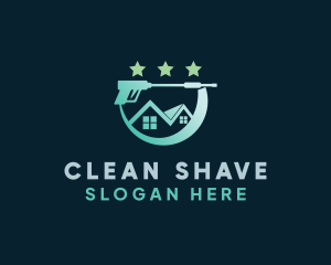 Home Cleaning Pressure Washer logo design