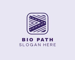 Highway Road Path logo design