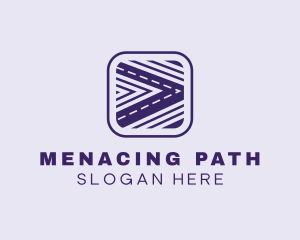 Highway Road Path logo design