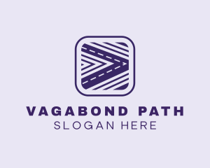 Highway Road Path logo design