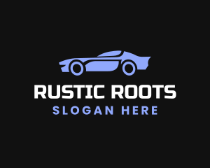 Fast Car Racer Logo