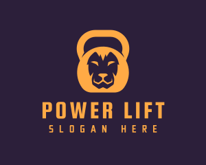 Weightlifter Lion Kettlebell logo