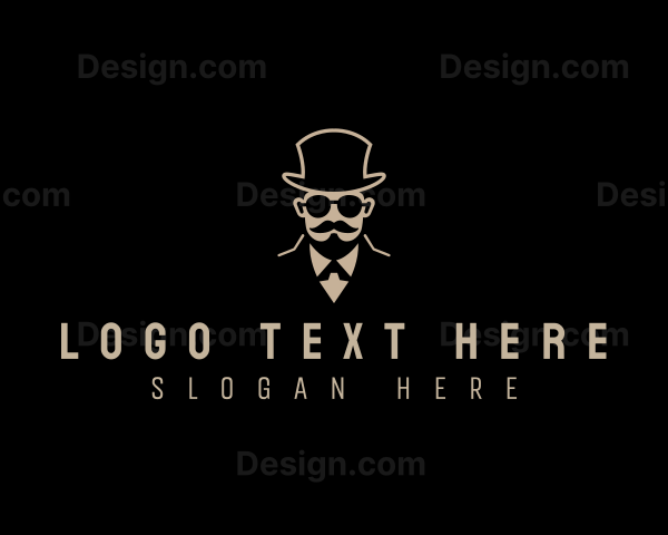 Sunglasses Gentleman Apparel Logo