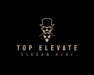 Sunglasses Gentleman Apparel logo design