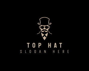 Sunglasses Gentleman Apparel logo design