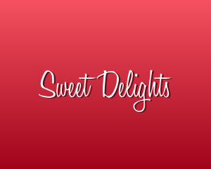 Romantic Valentine Script Logo