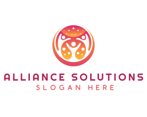 People Community Organization logo design